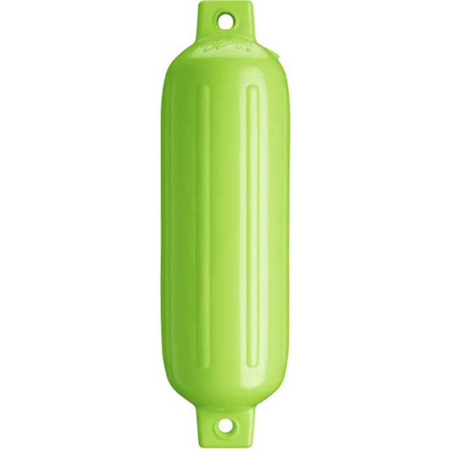 Polyform 3.5" x 13" Lime Twin Eye Fender