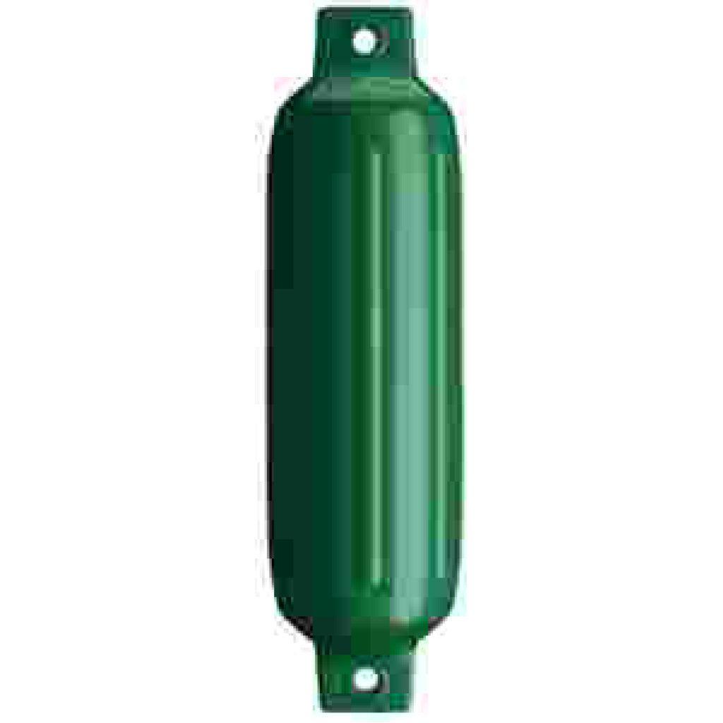 Polyform Twin Eye Fender - 4.5" x 16" Forest Green