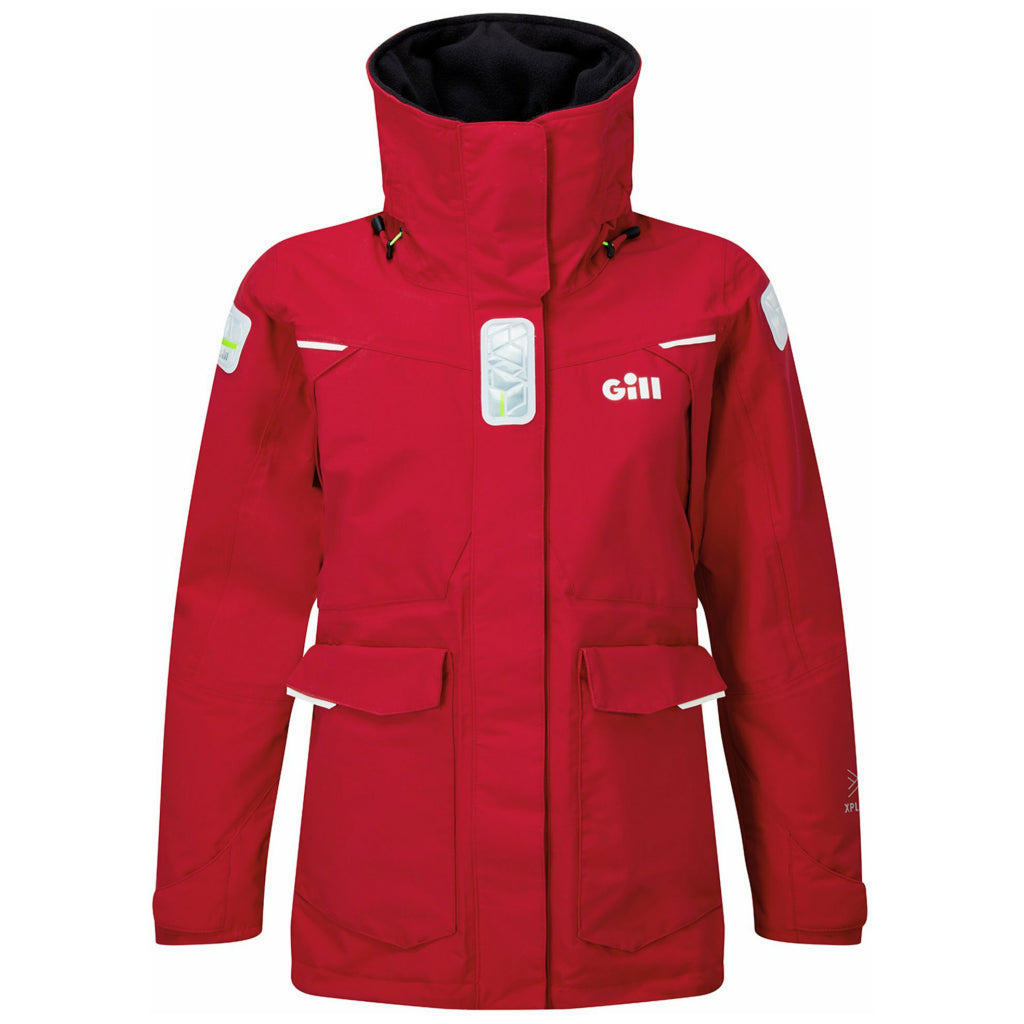Gill OS2 Women's Offshore Jacket Red