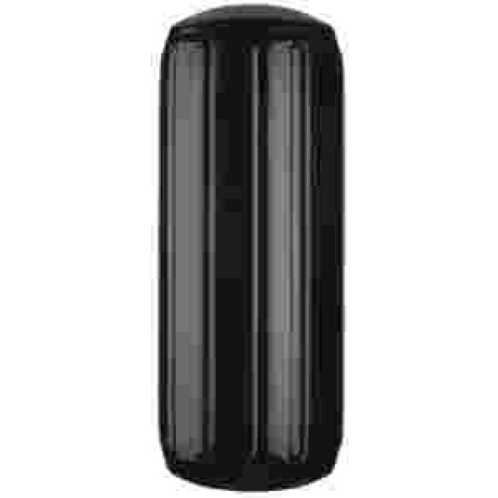 Polyform Ribbed Fender - 10" x 26" Black