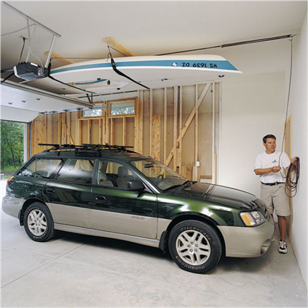 Side view of Hoister Storage Systems