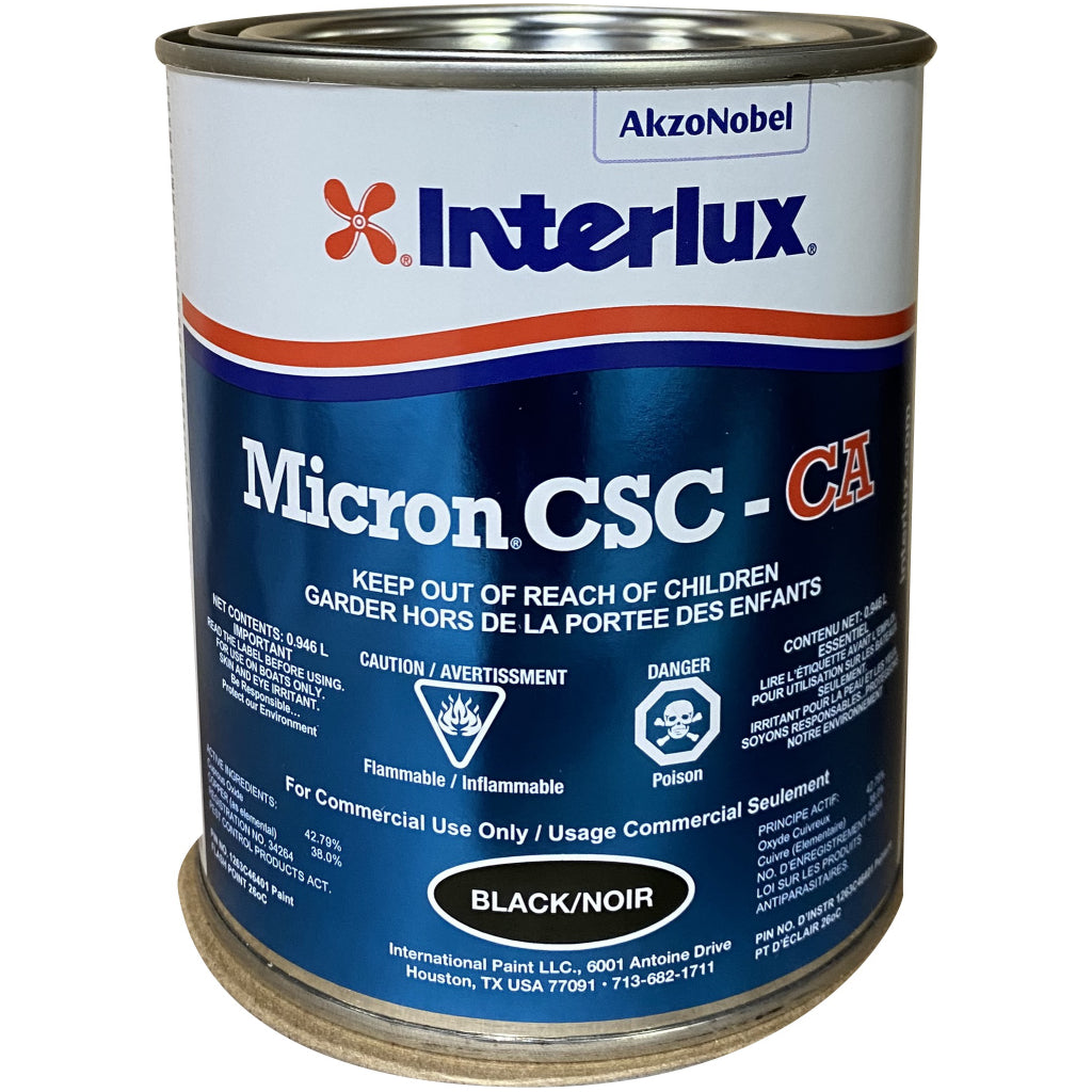 Interlux Micron CSC-CA Black Quart – Rigging Shoppe