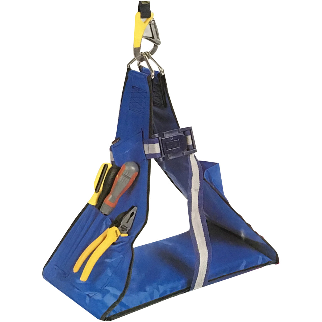 Bosuns Chair - PVC with safety straps, side pocket