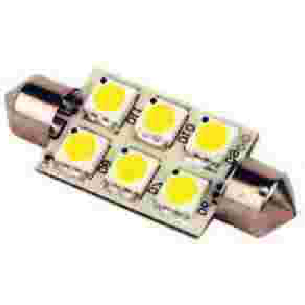 Lunasea Festoon 10-30V Warm 6-LED LED Bulb