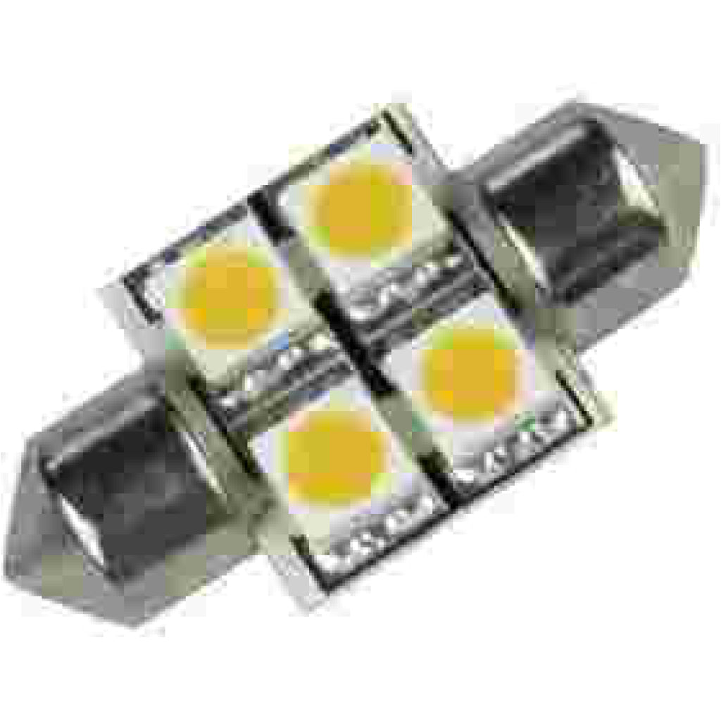Lunasea Festoon 10-30V Cool 4-LED LED Bulb