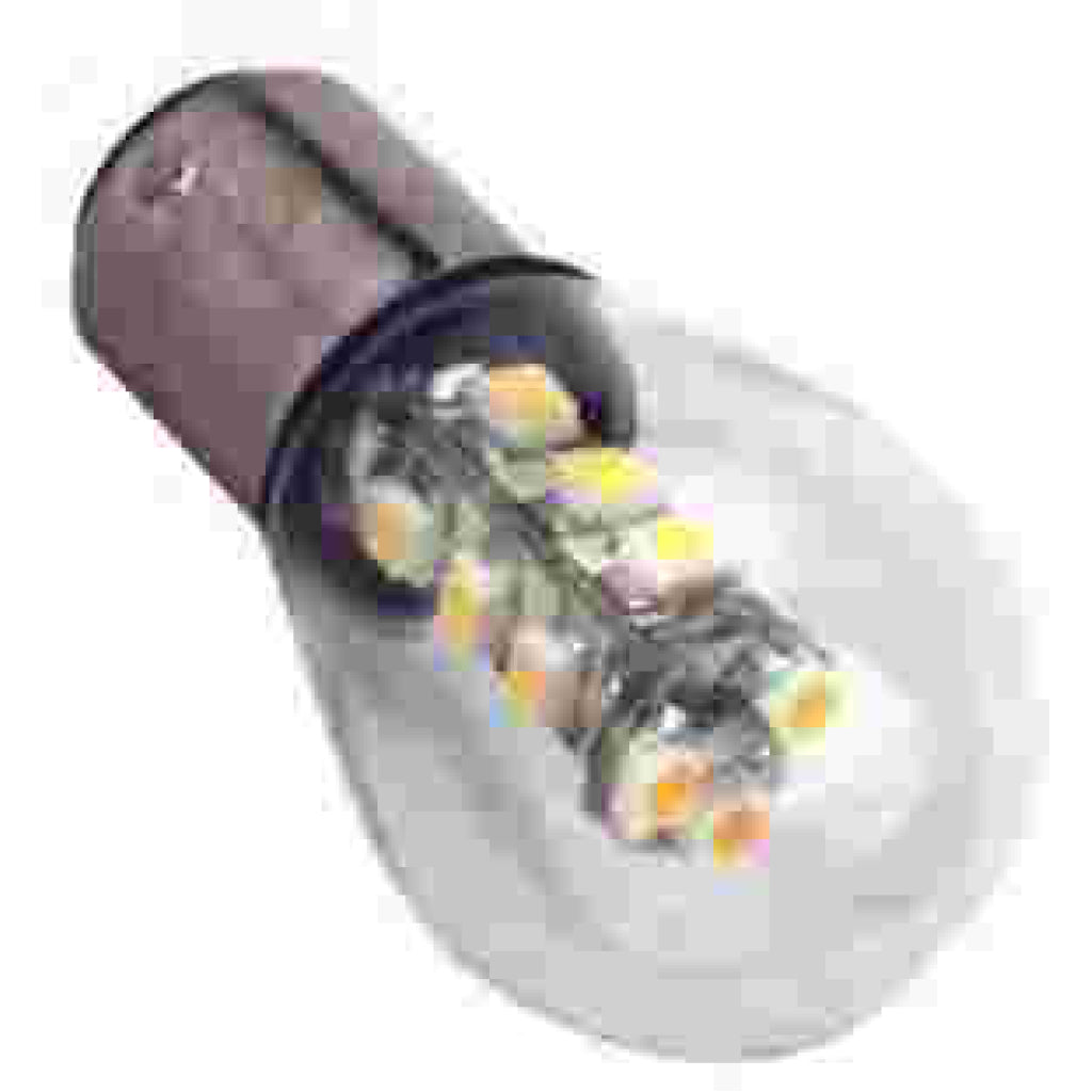 Lunasea BA15D 10-30V Cool 15-LED LED Bulb