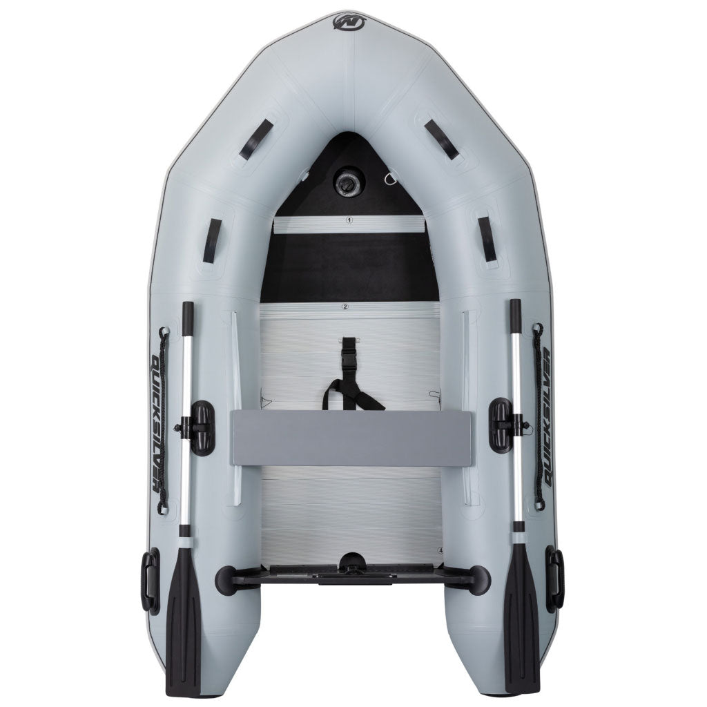 Top Of Quicksilver Sport Inflatable-250 Aluminum Floor.