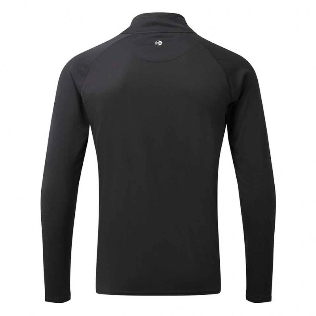 Gill Men's UV Tec Long Sleeve Zip Tee back