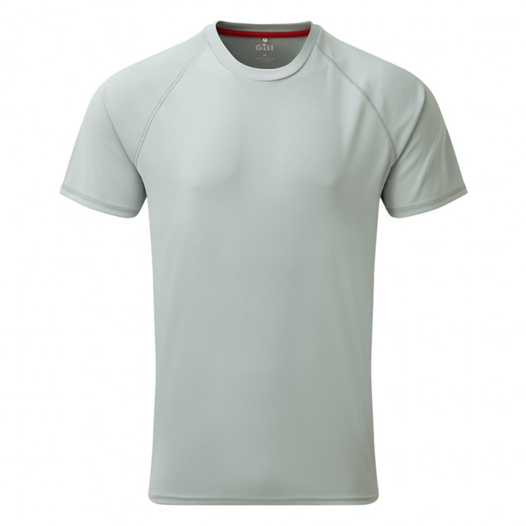 Gill Men's UV Tec SS Tee Shirt medium grey