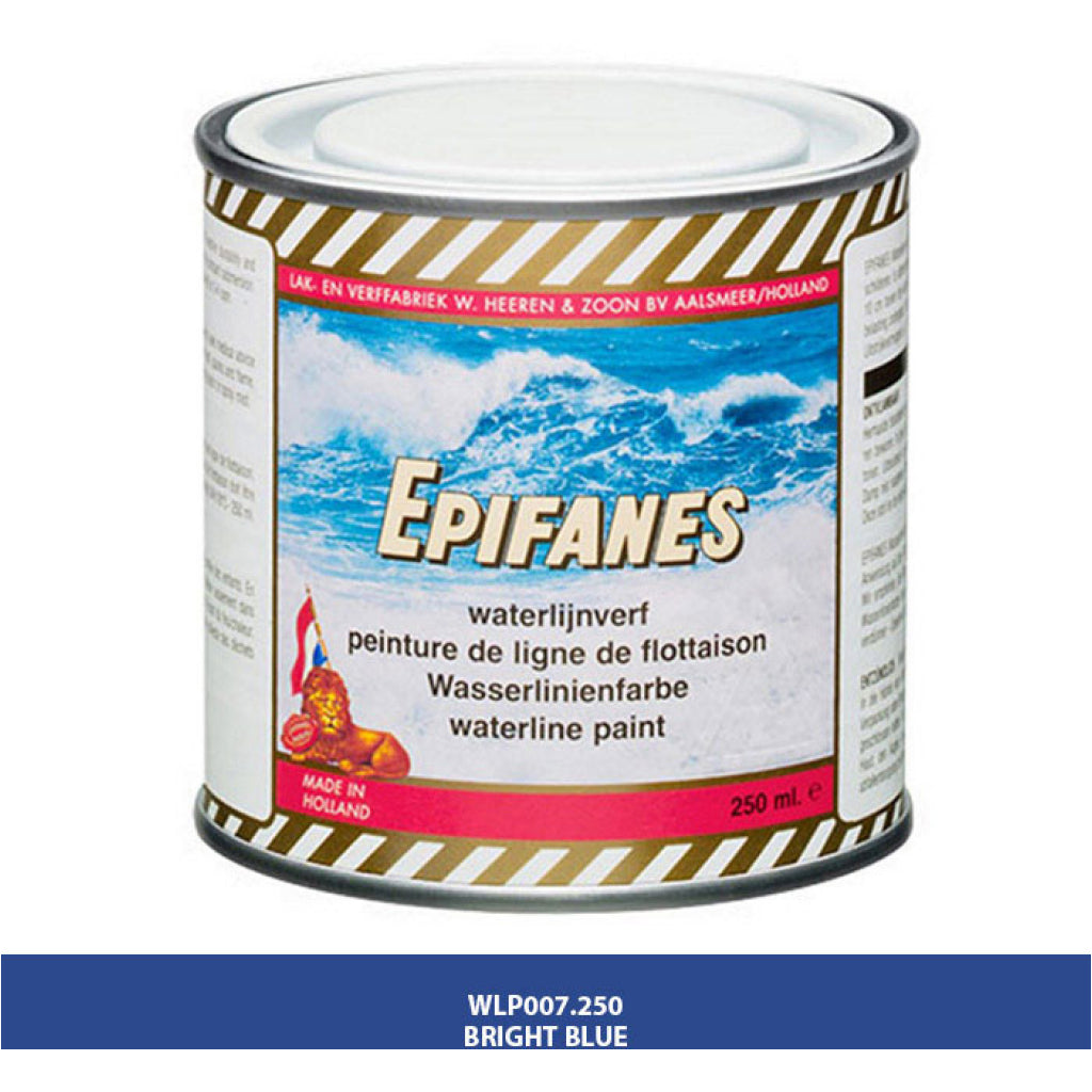 Epifanes Bright Blue Waterline Paint 250ml