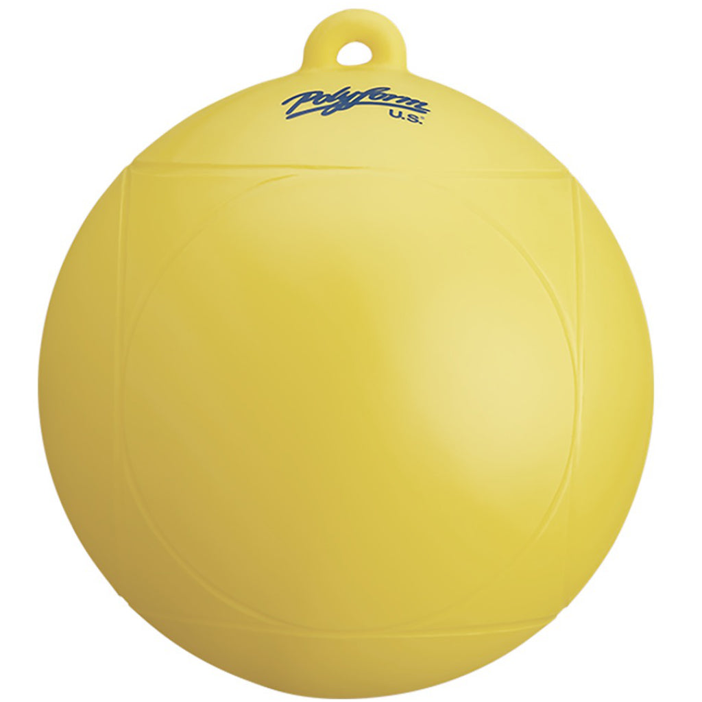 Polyform 9" Yellow Marker Buoy