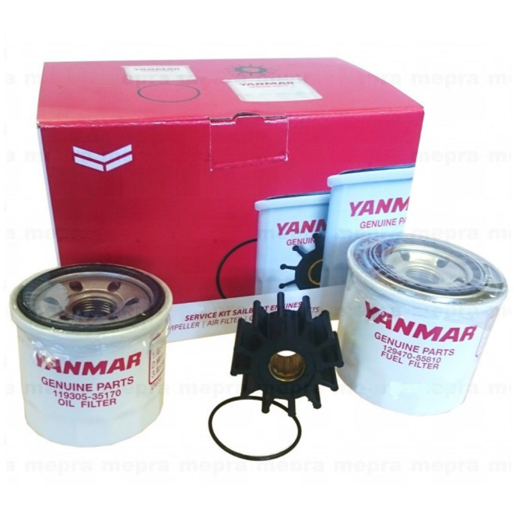 Yanmar Maintenance Kit 3JH3E, 3JH4E, Kit includes Rigging Shoppe
