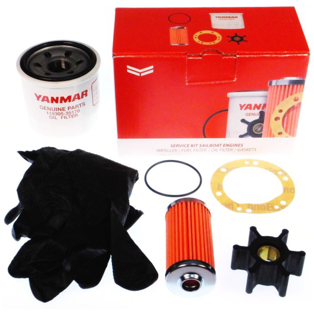 Kit D'entretien Marin Yanmar – Pour Moteurs 2GMF, 3GMF – Pompe à Eau Et Filtre à Gasoil – Neuf