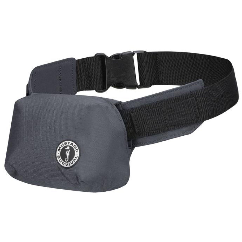 Admiral Grey Minimalist Manual Inflatable Belt Pack.