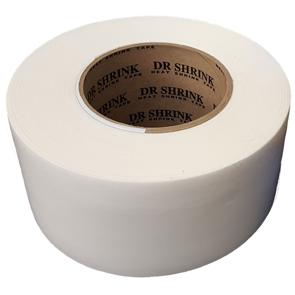 Heat Shrink Tape - White - 4" x 180'