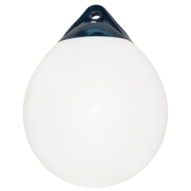 21" White Mooring Buoy