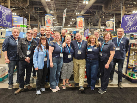 Staff with at the Toronto International Boat Show.