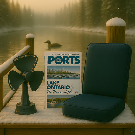 Products on a dock