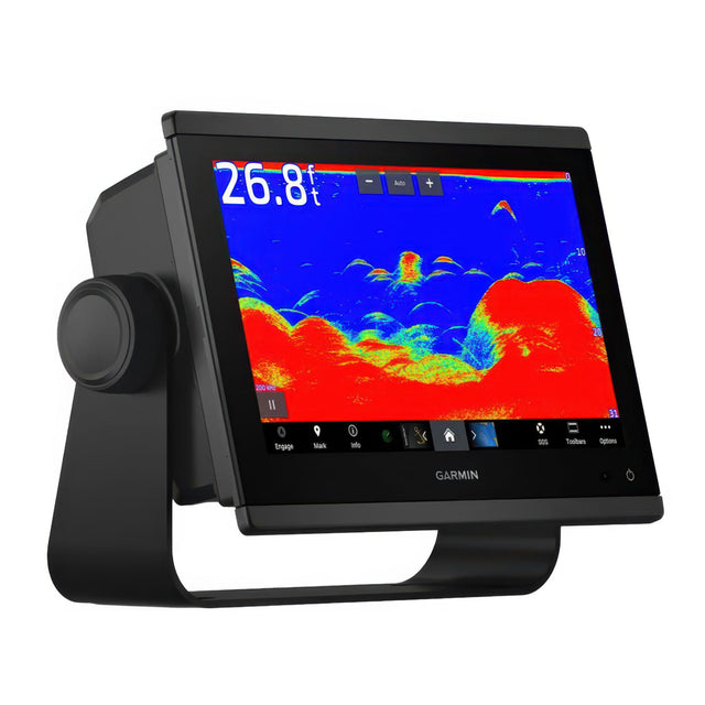 Angle view of Garmin GPSMAP 943xsv + HD3 Radome.
