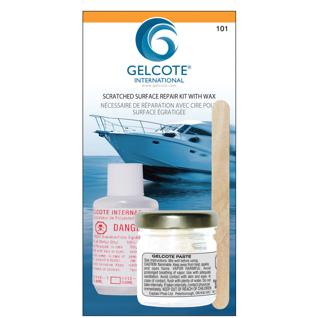 White Gelcoat Repair Kit.