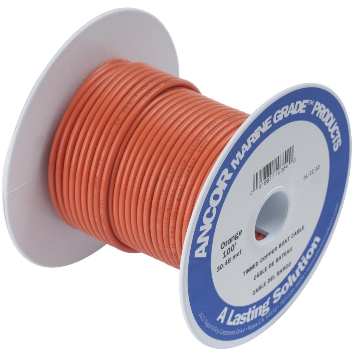Ancor Tinned Copper Wire, sold per foot.