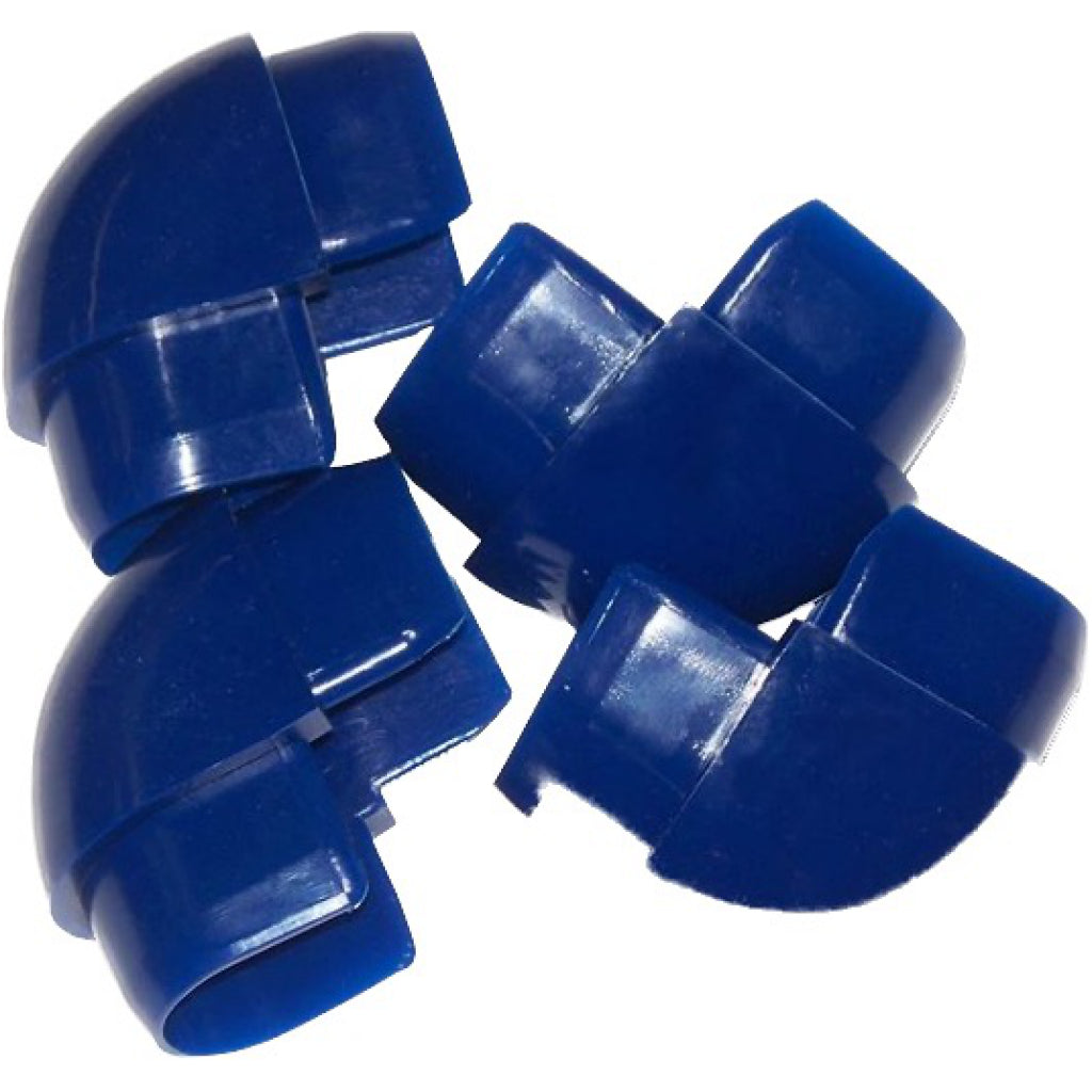 4 pack of Dockedge Small Navy Blue Profile Corner .