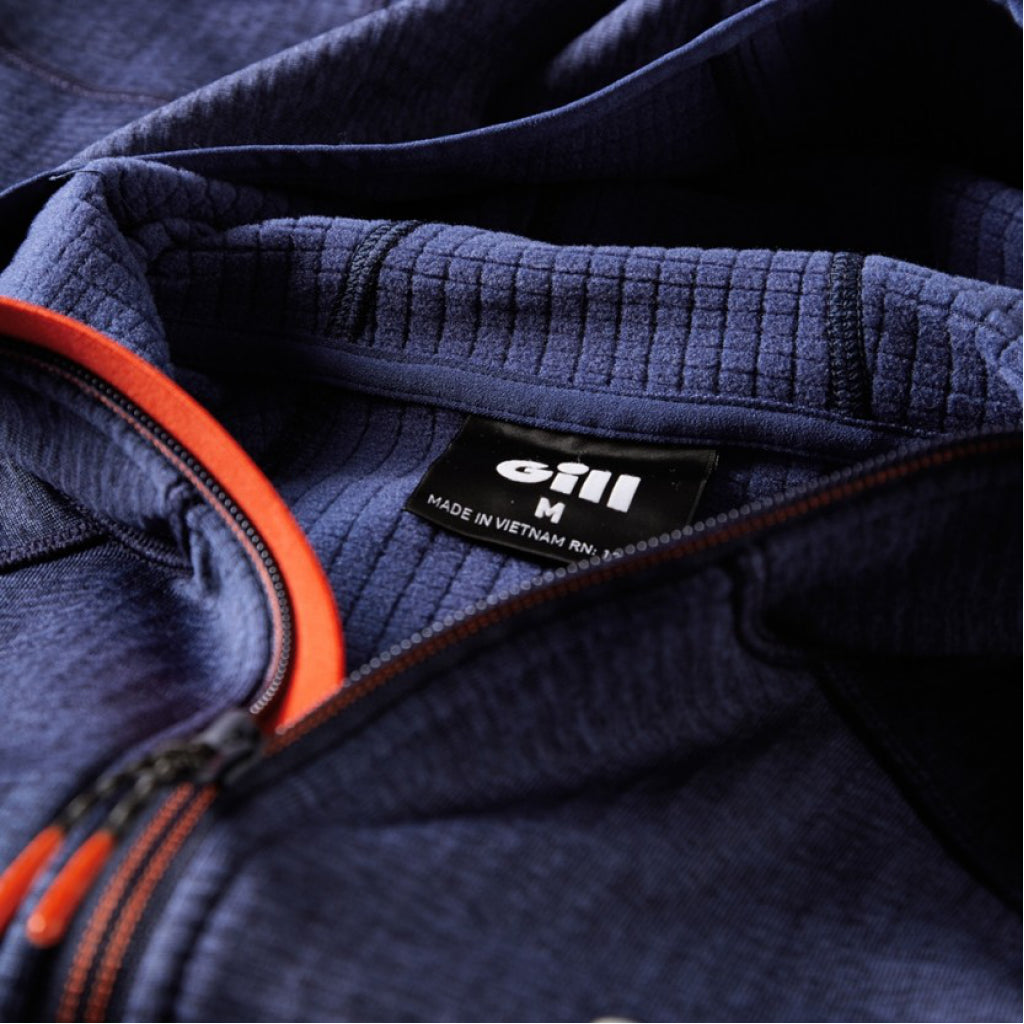 Gill Men's Dart Hoodie Collar.