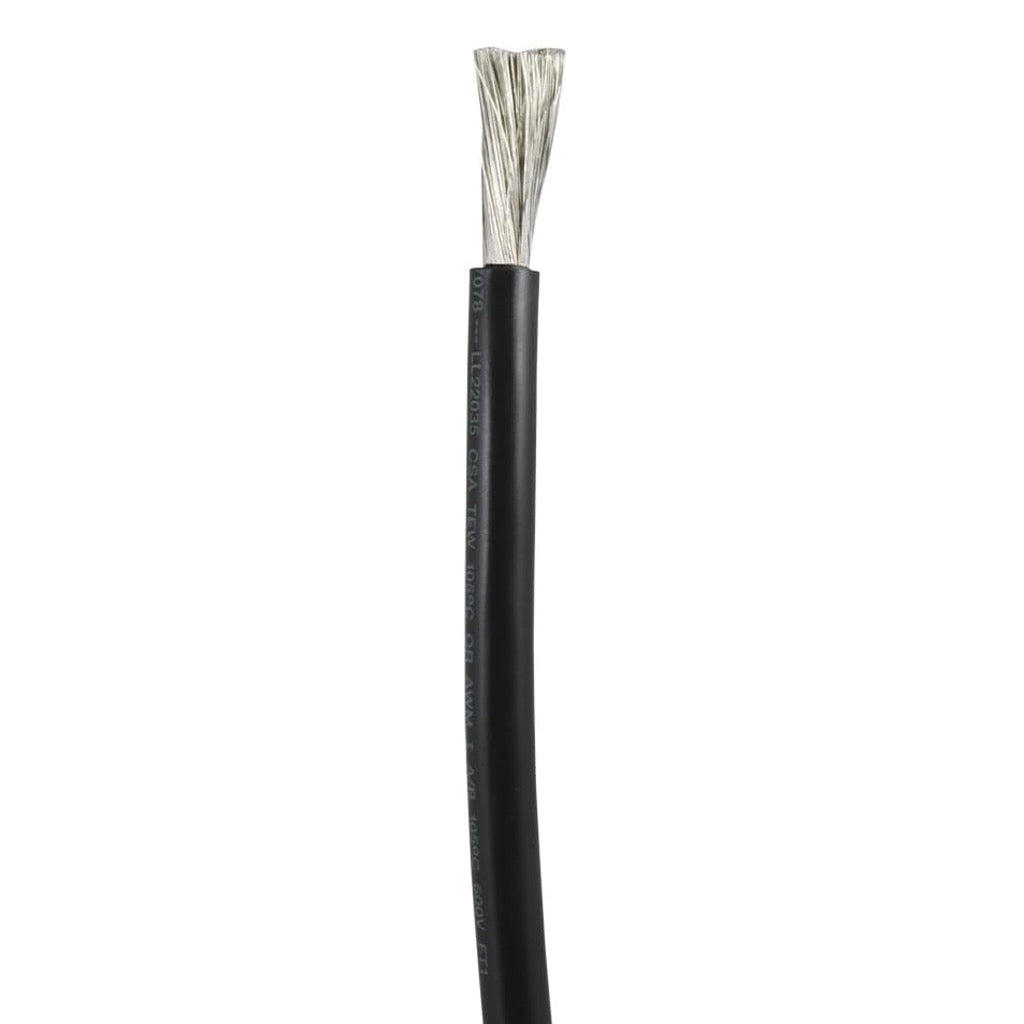 Ancor #2 Black Wire (sold per foot).