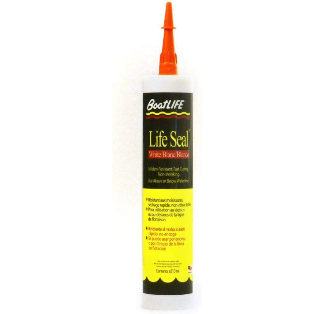 Life Seal White 315ml Caulking Gun Cartridge.