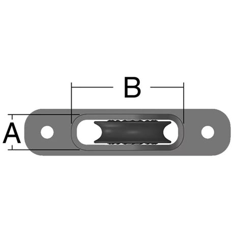 Harken 30mm Proexit Single Thru Deck Block diagram