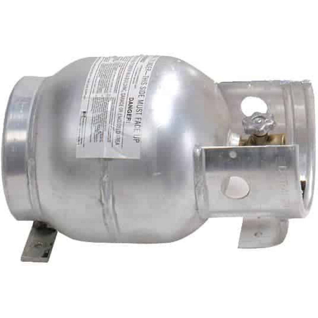 Trident Marine 10lb Vert. LPG Aluminum Cylinder