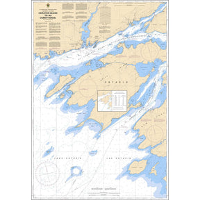 Carleton Island to Charity Shoal chart