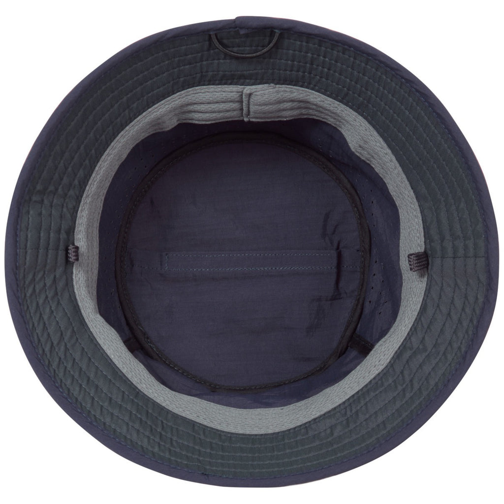 Bottom of Gill Bucket Hat.