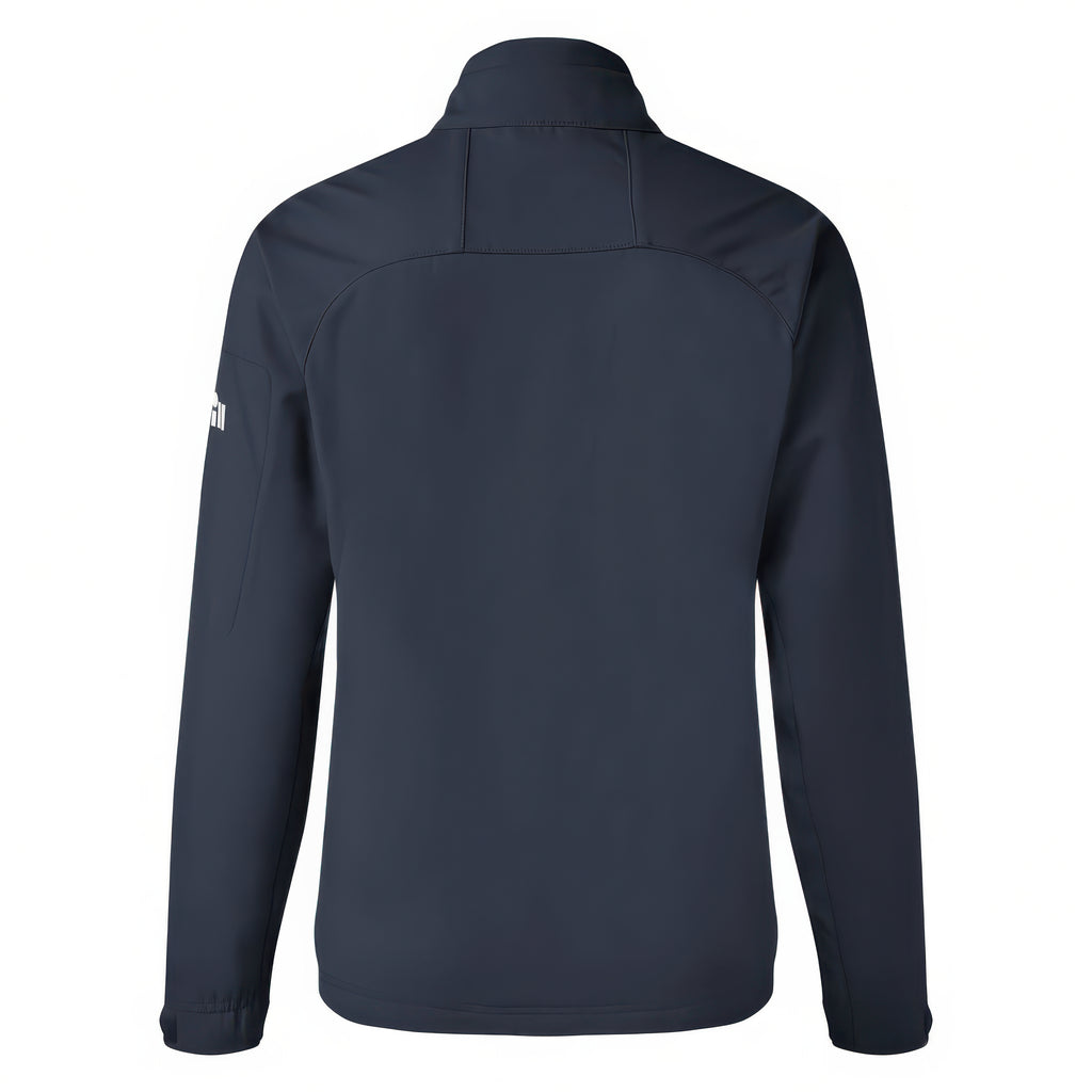 Gill Team Softshell Jacket - Women's - navy back.