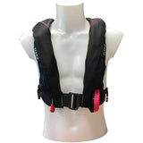 TeamO Coastal 170N Backtow Inflatable PFD Black-Pink