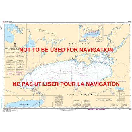 Lake Ontario Chart - 1:400,000