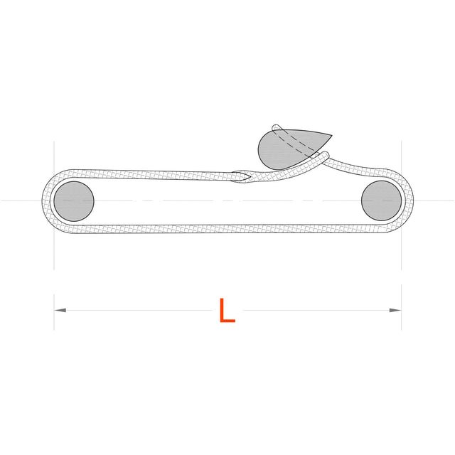 Nodus Block T Shackle diagram.