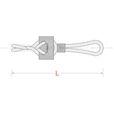 Nodus Snap Shackle diagram.