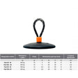 Nodus Padeye Pad-SX Textile Adjustable