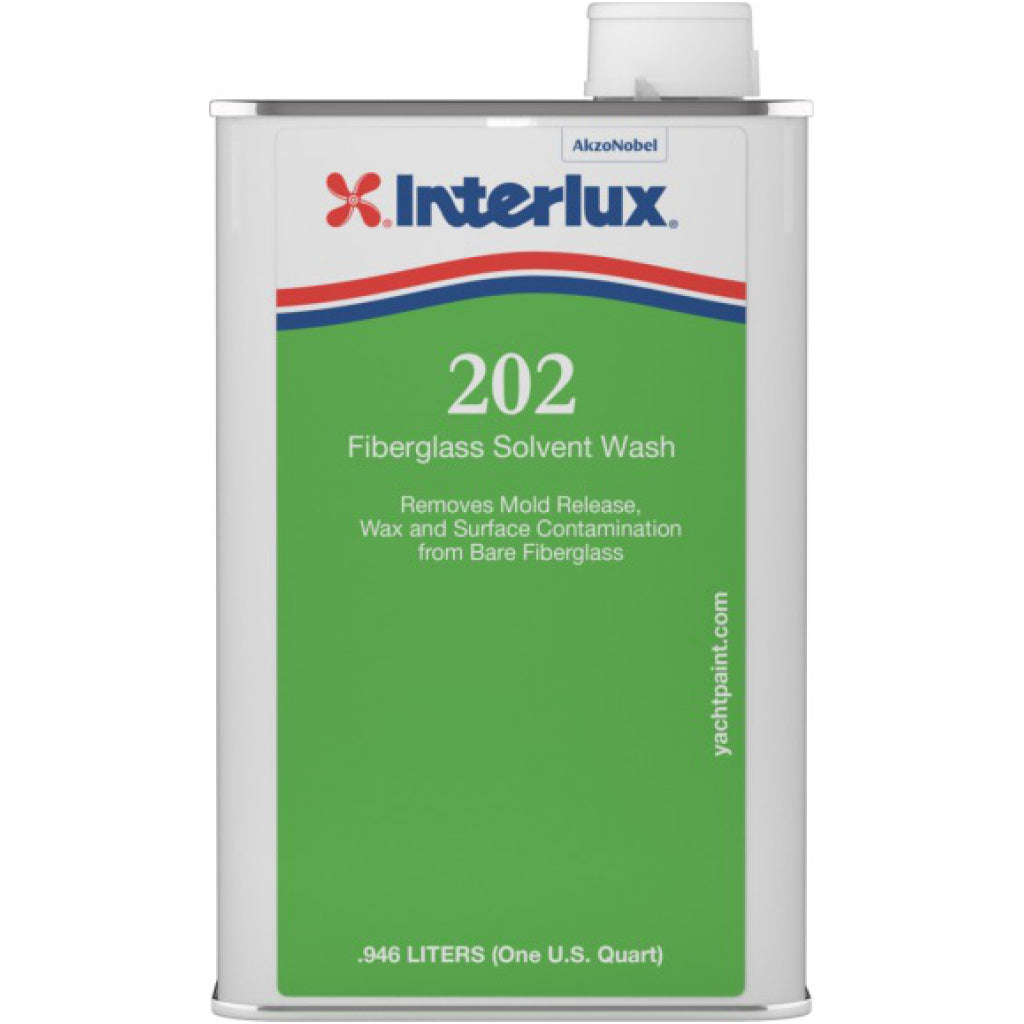 Interlux Fiberglass Solvent Wash - Quart