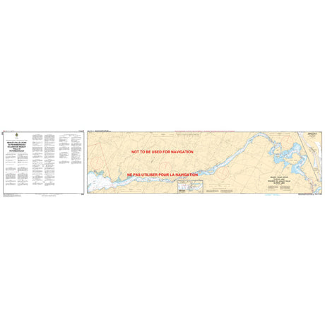 Healey Falls Locks to Peterborough Chart