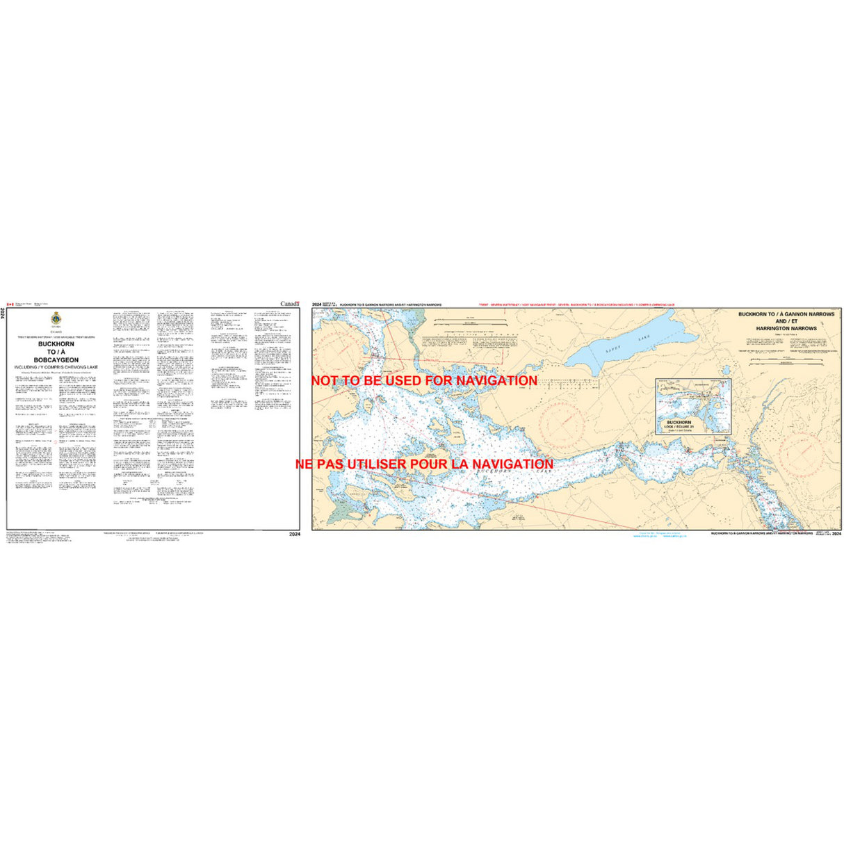 Buckhorn to Bobcaygeon - including Chemong Lake