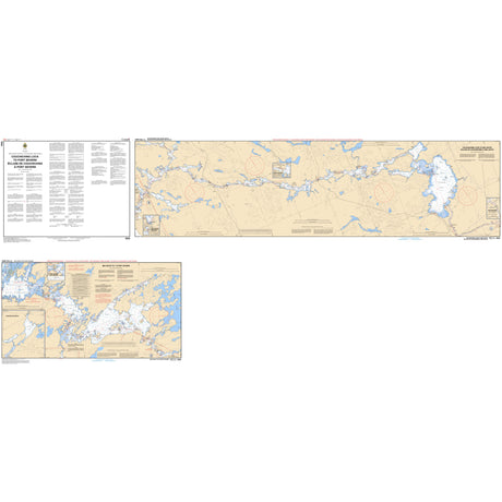 Couchiching Lock to Port Severn Chart