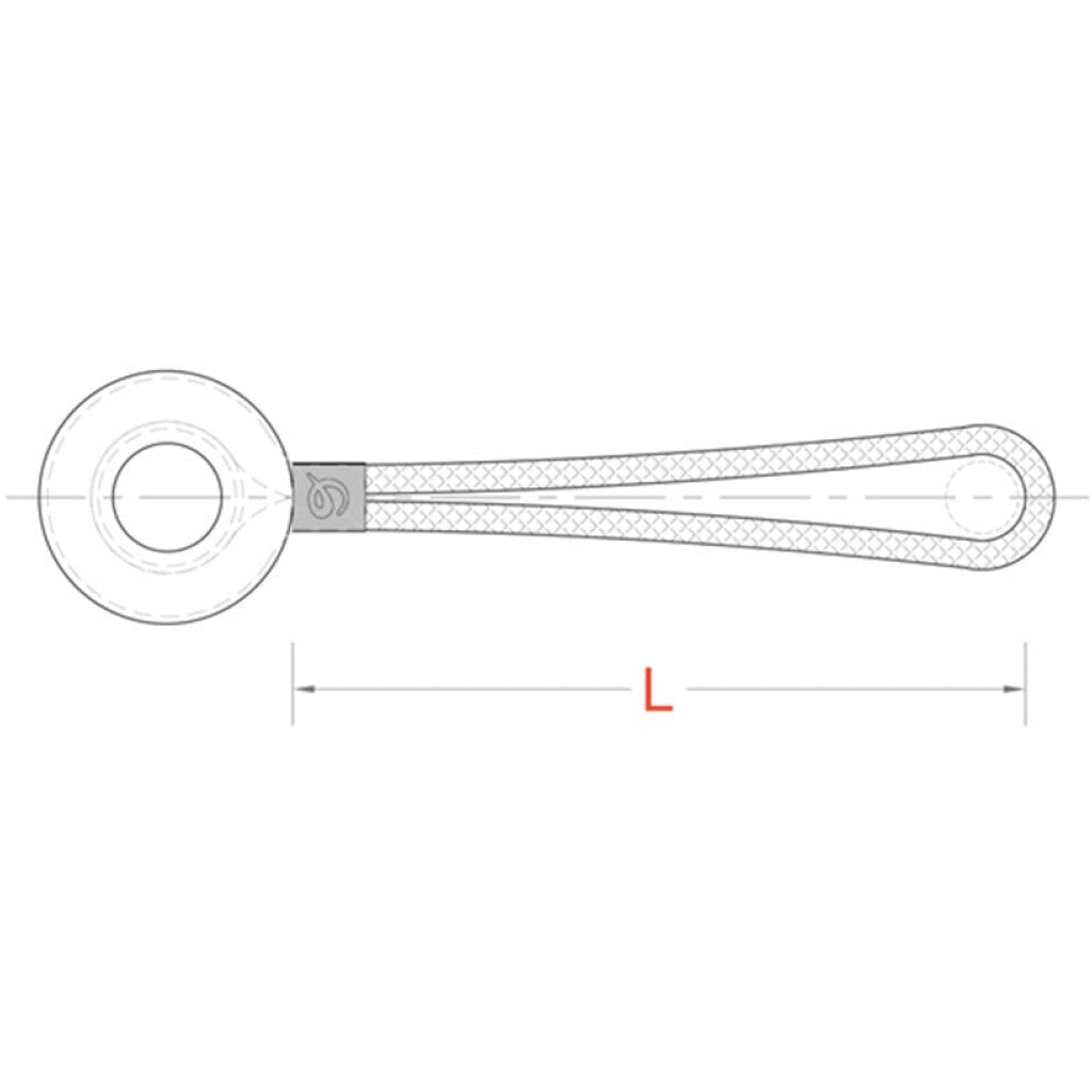 Nodus Duralumin Friction Ring diagram.