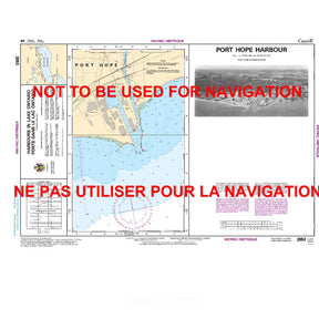 Port Hope Harbour Chart