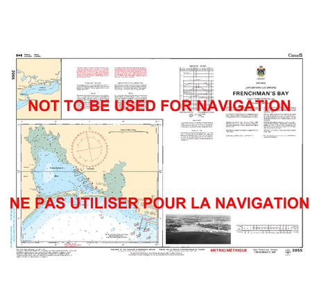 Frenchman's Bay Chart