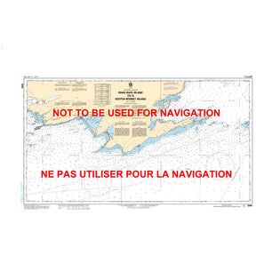 Main Duck Island to Scotch Bonnet Island Chart