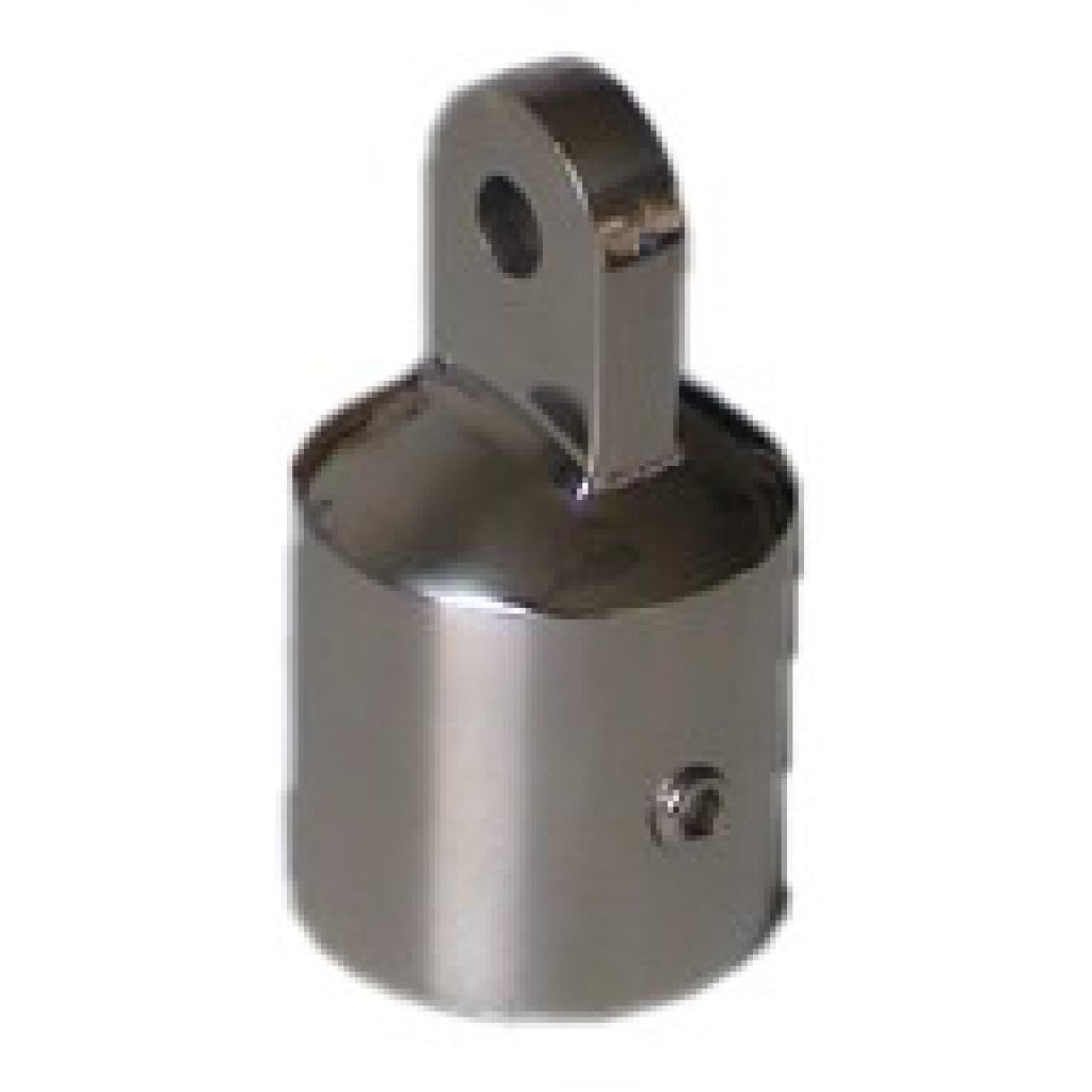 Chrome Outside Eye End - 7/8"