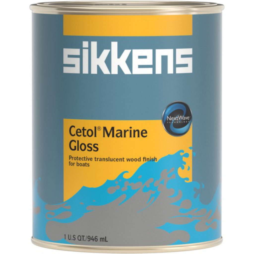 Quart of Sikkens Cetol Marine Gloss.