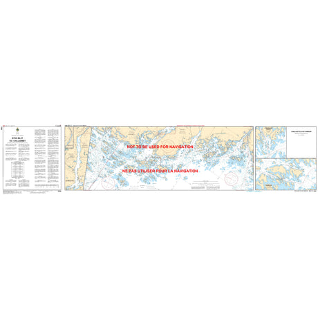 Byng Inlet to Killarney Chart last sheet